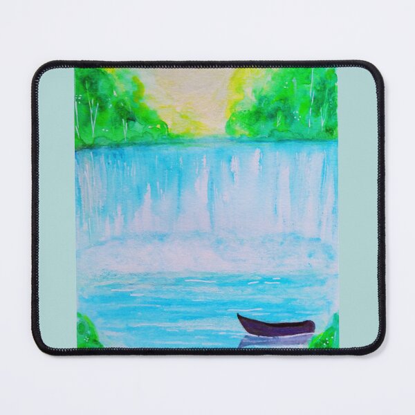 Item preview, Urlaub Ruhe am Wasserfall designed and sold by Sarahtangermann.