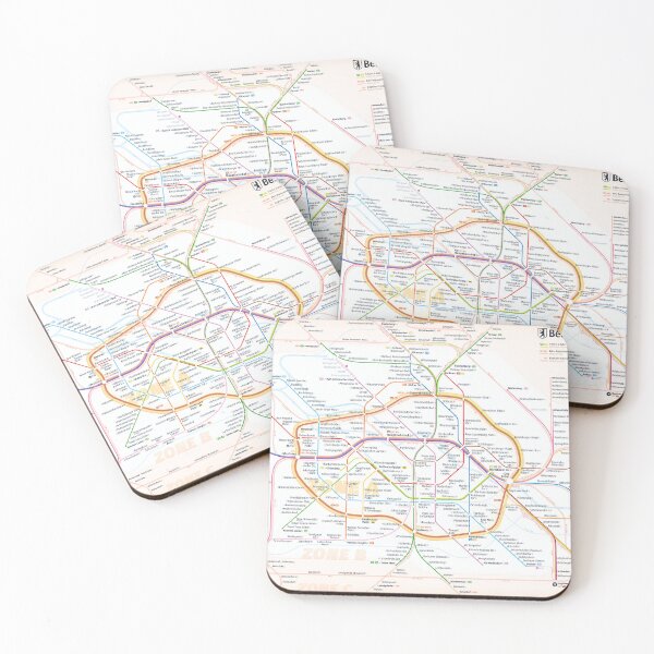Item preview, New Berlin rapid transit route map (April 2, 2024) designed and sold by Pasha Omelekhin.