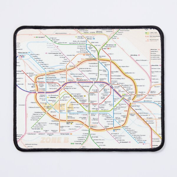 Item preview, New Berlin rapid transit route map (April 2, 2024) designed and sold by Pasha Omelekhin.
