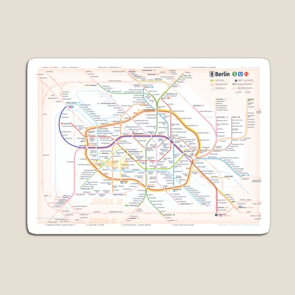 Item preview, Der neue Liniennetzplan für Berlin (02. April 2024) designed and sold by Pasha Omelekhin.