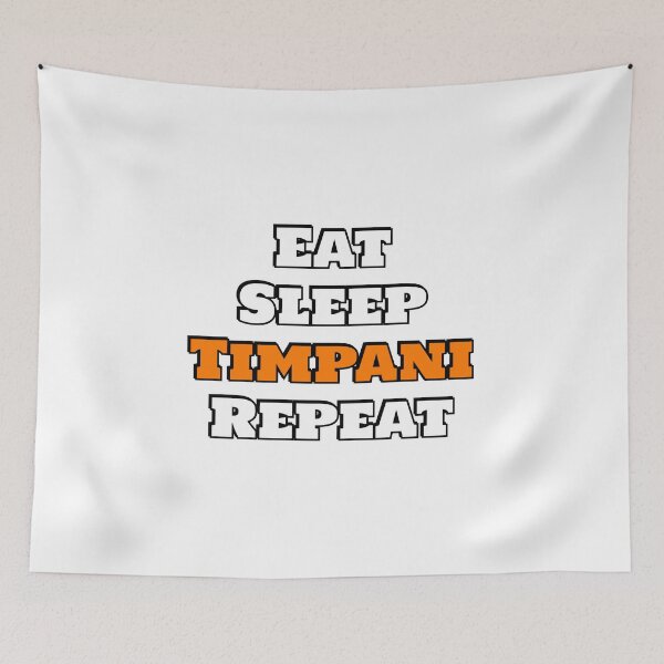 Item preview, Eat Sleep Timpani Repeat  designed and sold by Inspirationmotivation.