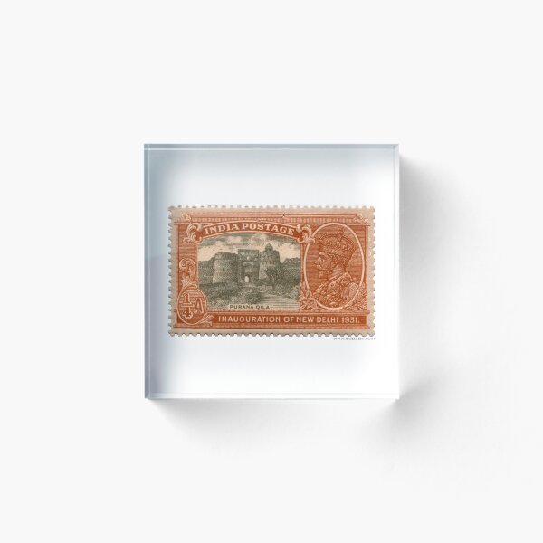 Item preview, British Raj 1/4 Anna Stamp. designed and sold by Paul Rowland.