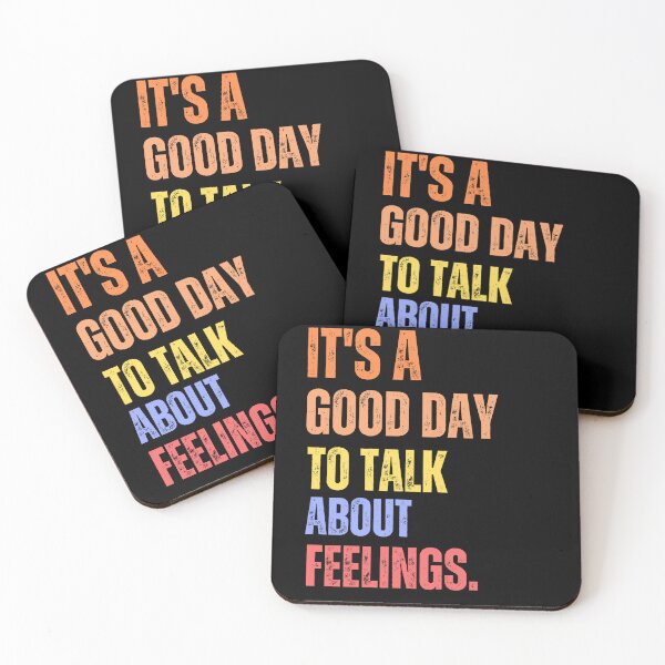 Item preview, It's A Good Day to Talk About Feelings Retro Mental Health Retro Vintage designed and sold by JustMeStore.