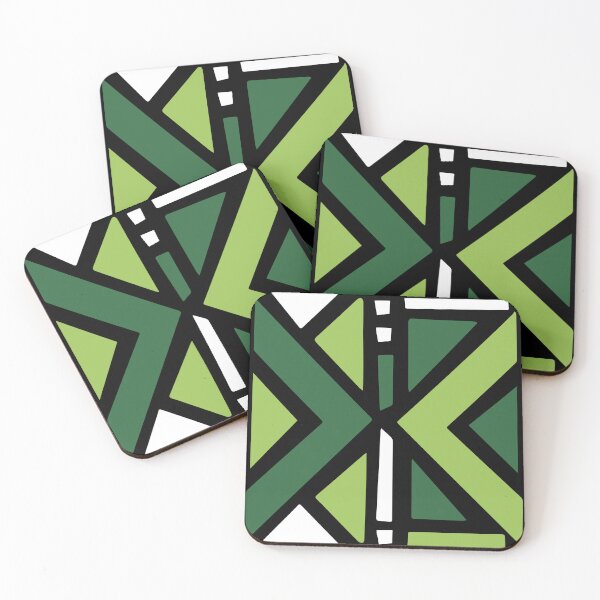 Item preview, African Deco Bogolan Fabric Design designed and sold by Wolagno.