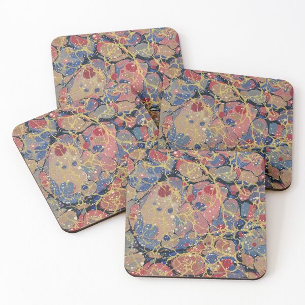 Item preview, Gold Vein Pattern (19th century) - Vintage Marbled Paper designed and sold by SALON DES ARTS.