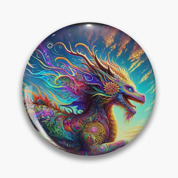 Artikelvorschau, Kosmischer Tanz des floralen böhmischen Drachen entworfen und verkauft von leyfinder.