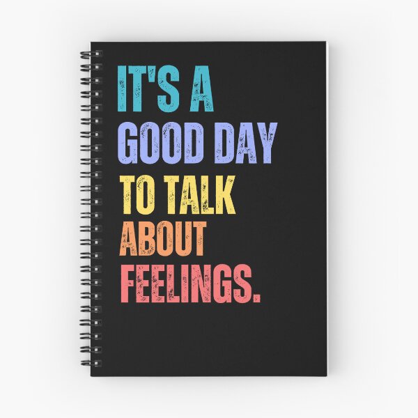 Item preview, It's a Good Day to Talk About Feelings Retro Vintage Mental Health  designed and sold by JustMeStore.