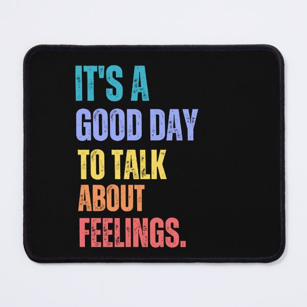 Item preview, It's a Good Day to Talk About Feelings Retro Vintage Mental Health  designed and sold by JustMeStore.