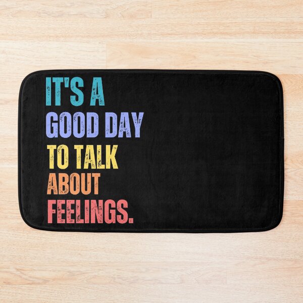 Item preview, It's a Good Day to Talk About Feelings Retro Vintage Mental Health  designed and sold by JustMeStore.