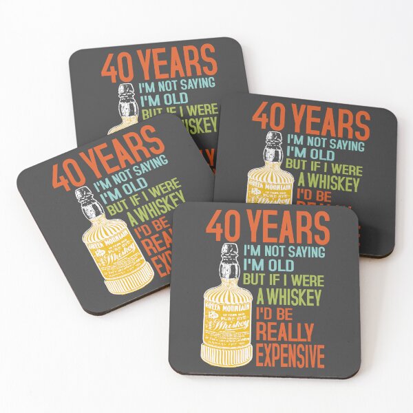 Artikelvorschau, Vintage Whisky 40. Geburtstag entworfen und verkauft von giftfromheart.
