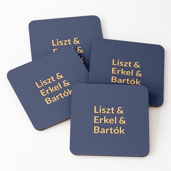 Item preview, Hungarian composers - Liszt Erkel Bartok designed and sold by Inspirationmotivation.