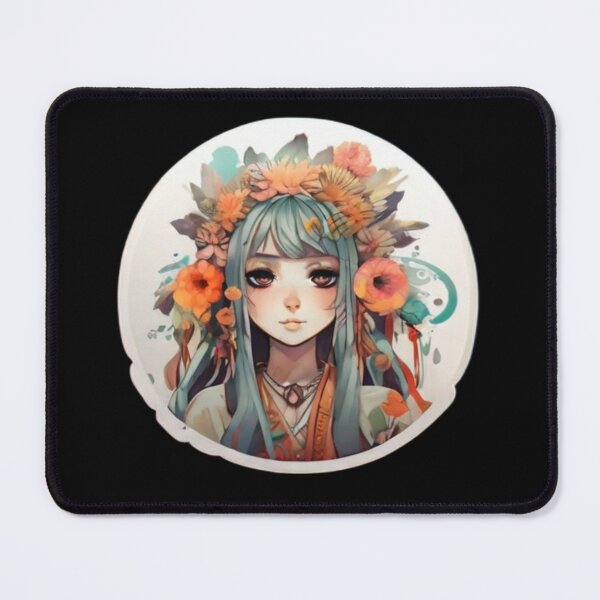 Item preview, boho anime girl designed and sold by products4urduke.