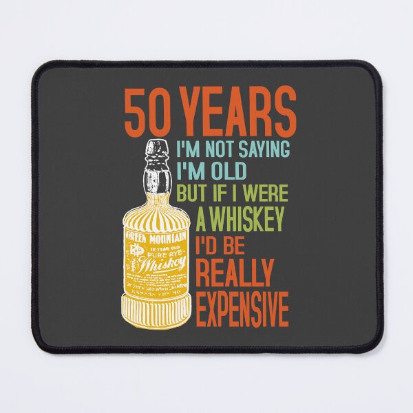 Item preview, Vintage whiskey 50th birthday  designed and sold by giftfromheart.