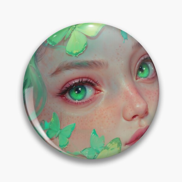 Item preview, green butterflies designed and sold by ArtLab-store.