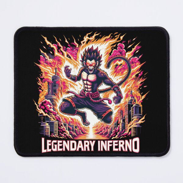 Item preview, HANUMAN BURNING LANKA | LEGENDARY INFERNO designed and sold by PSYNOVA.