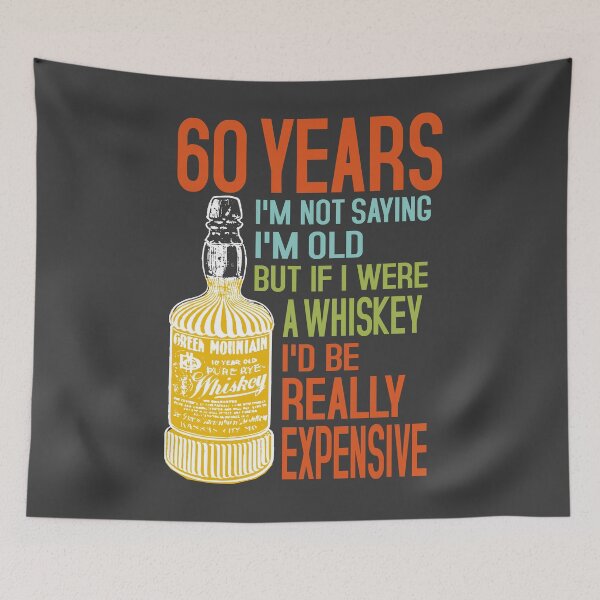 Artikelvorschau, Vintage Whisky 60. Geburtstag entworfen und verkauft von giftfromheart.