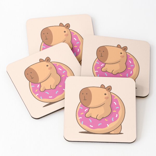 Item preview, Donut Capybara designed and sold by zoljo.