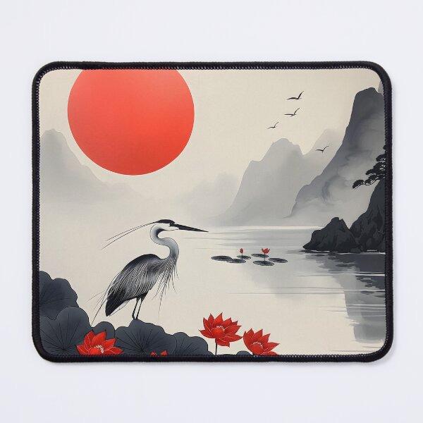 Item preview, Dawn at Lotus Lake designed and sold by unimuse.