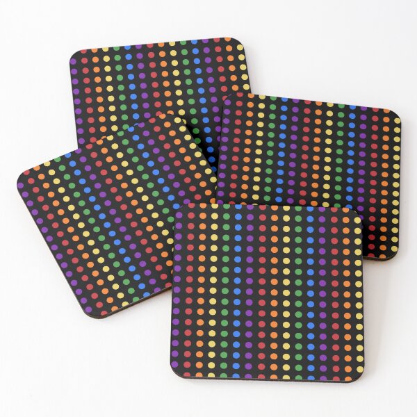 Item preview, Rainbow Polka Dots Pattern designed and sold by sasyall.