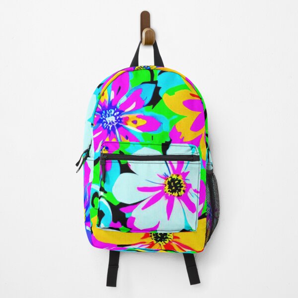 Item preview, Vivid Garden: Bright and Colorful Floral Explosion designed and sold by GrizzlyCollective.