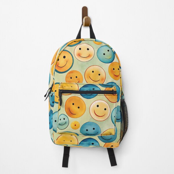 Item preview, happy faces pattern designed and sold by brokenpones.
