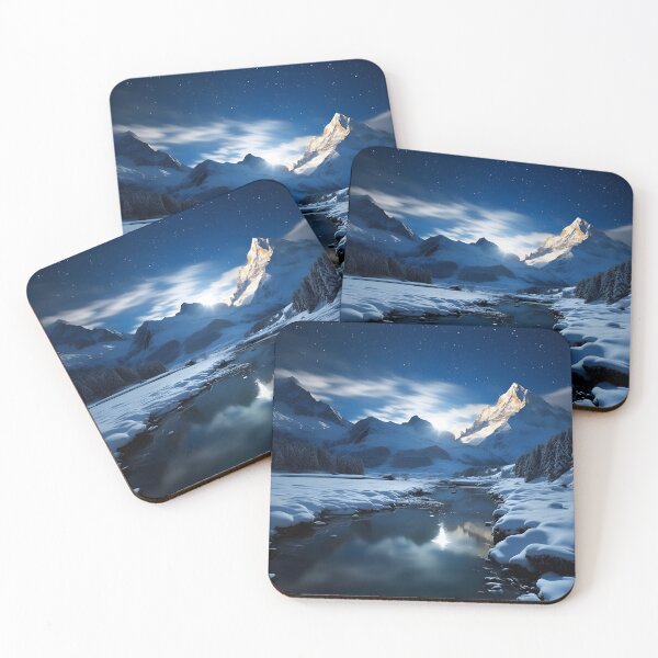 Item preview, Cold Heights: A Stunning Winter Landscape designed and sold by Shirtastically.