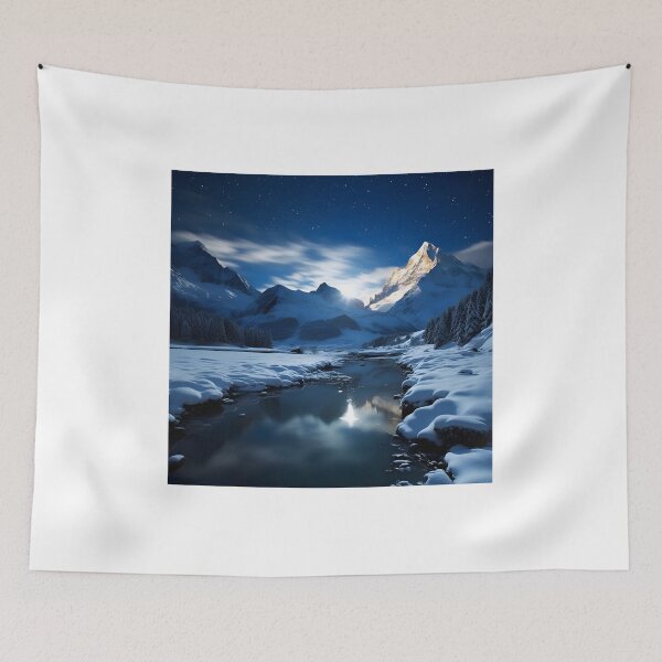 Item preview, Cold Heights: A Stunning Winter Landscape designed and sold by Shirtastically.