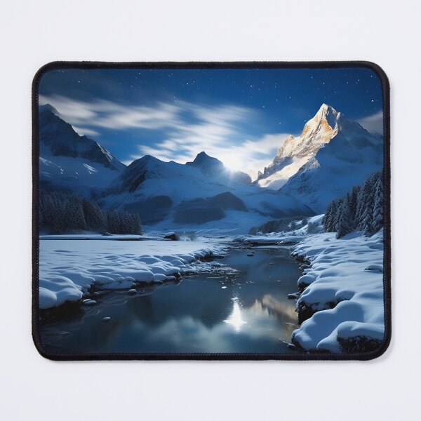 Item preview, Cold Heights: A Stunning Winter Landscape designed and sold by Shirtastically.