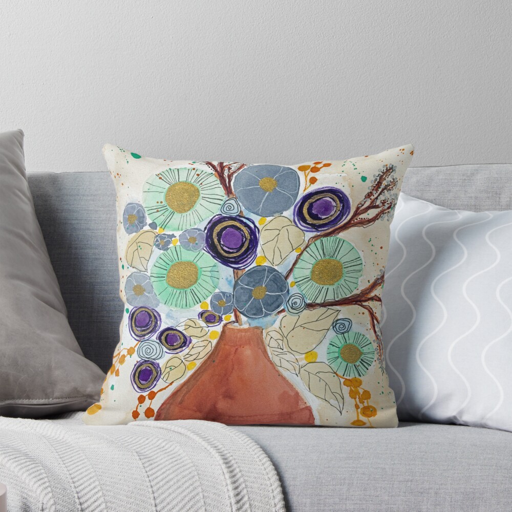 Item preview, Throw Pillow designed and sold by BirgitteB.