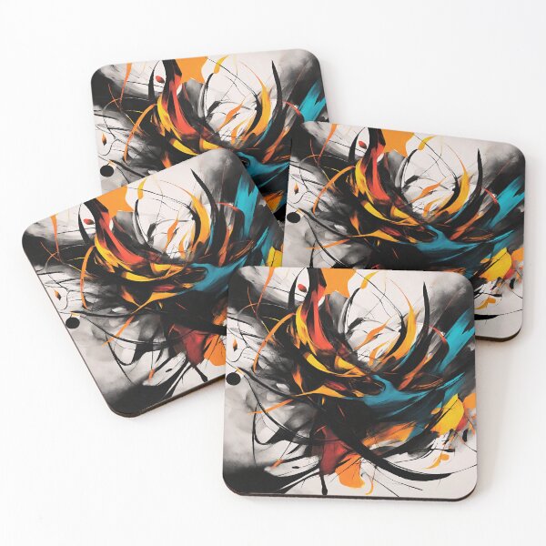 Item preview, Inner Tremors: Fear Captured in the Abstract designed and sold by Aurorartsprint.