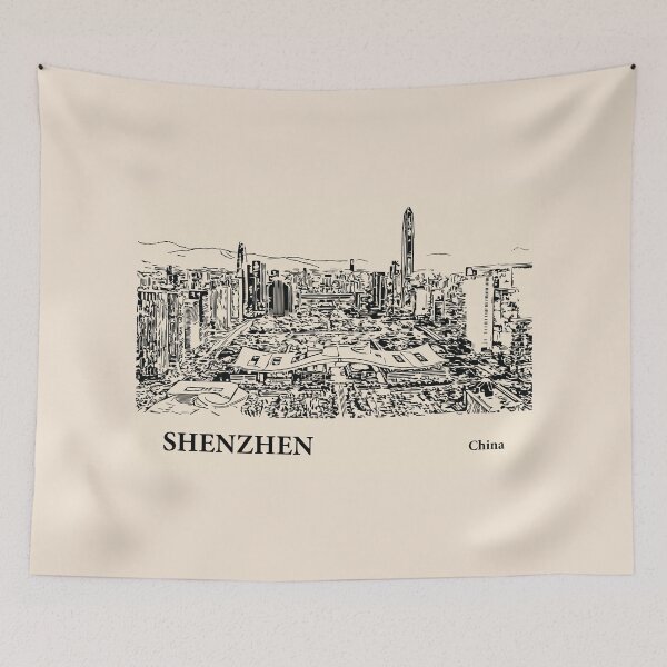 Item preview, Shenzhen China designed and sold by Lakeric Cityscapes.