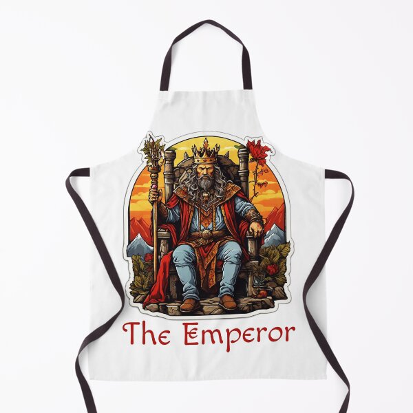 Item preview, Tarot Card Major Arcana The Emperor King at Sunset designed and sold by Pixel Waite.
