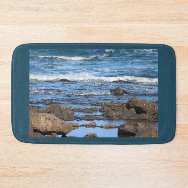 Item preview, Olas en la costa rocosa de Caleta designed and sold by eddiebarronshop.