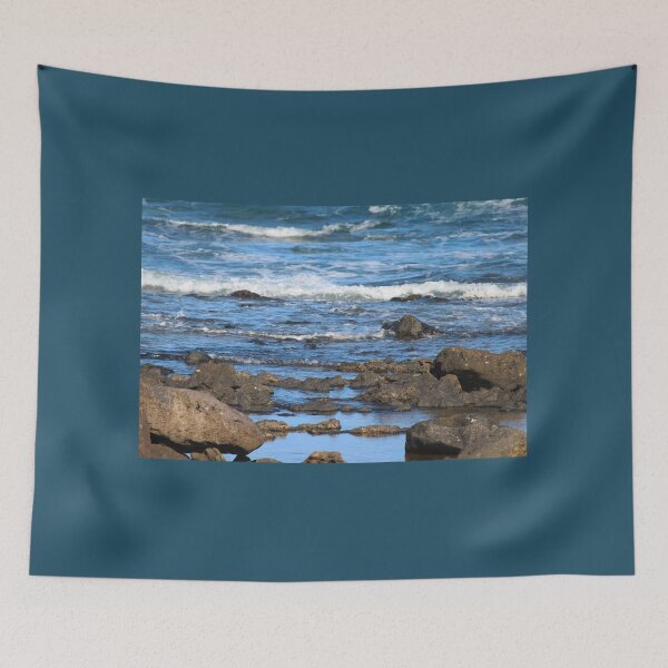Item preview, Waves on Rocky Caleta Coast designed and sold by eddiebarronshop.