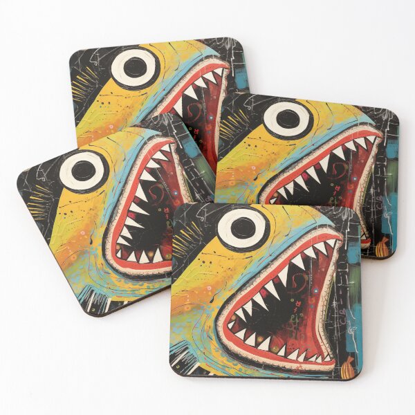 Item preview, Art Brut Shark Abstract designed and sold by sheprint.