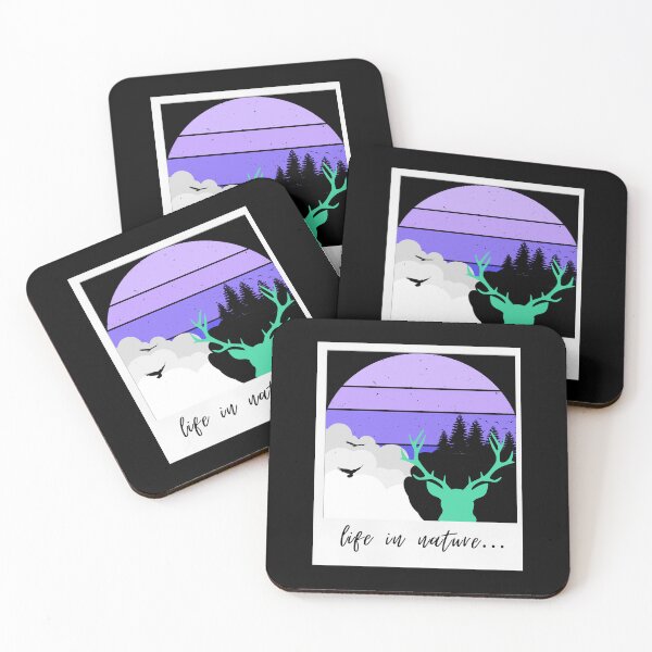 Item preview, Wildlife trees outdoors nature retro gifts designed and sold by byMartha.