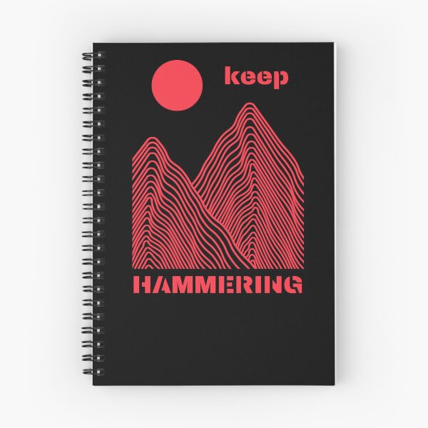 Item preview, Keep hammering - motivative gifts for sports people designed and sold by alczar.