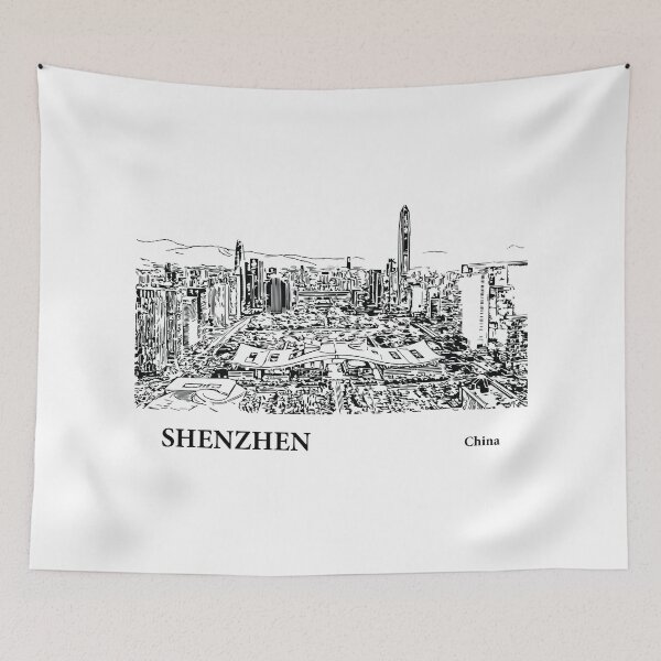Item preview, Shenzhen China designed and sold by Lakeric Cityscapes.