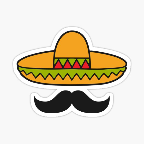 Aperçu de l'œuvre Cinco de Mayo Sombrero et moustache créée et vendue par hadleyfoo.