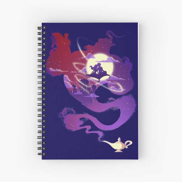 Genie (Djimmi The Great) Spiral Notebook by AlfonsoF