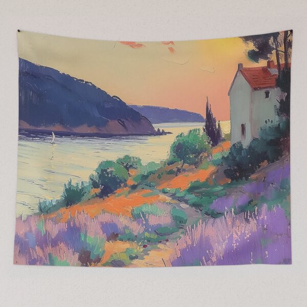Item preview, Matisse Style, Sea, Coast, Fauvism, designed and sold by ArtHouseNiklas.