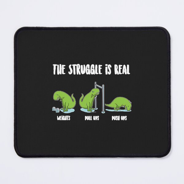 Item preview, Dinosaur Themed Gifts   Gym Lover Gift   Exercise Gifts   Funny Weightlifter Gifts   The Struggle Is Real   Dino Gym   designed and sold by JulioRBarros.
