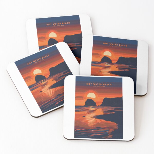 Item preview, Hot Water Beach: New Zealand's Natural Wonder designed and sold by NeuralVibe.