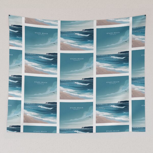 Item preview, Hyams Beach: Australia's Pristine Coastal Haven designed and sold by NeuralVibe.