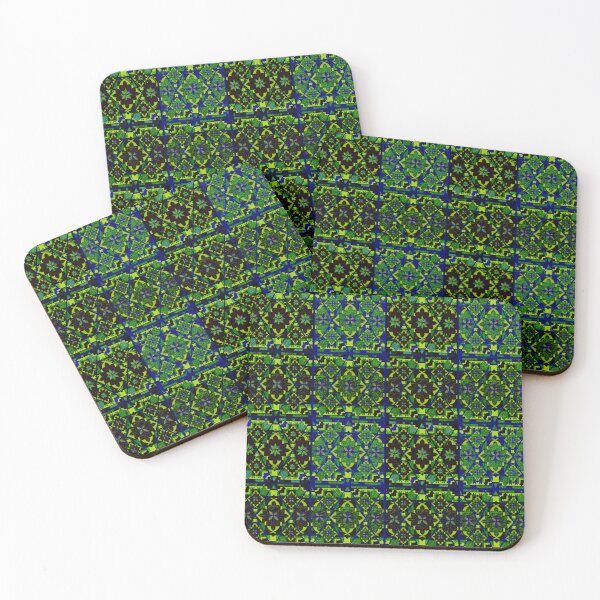 Item preview, Hunter green bohemian pattern  designed and sold by Roxburylane.