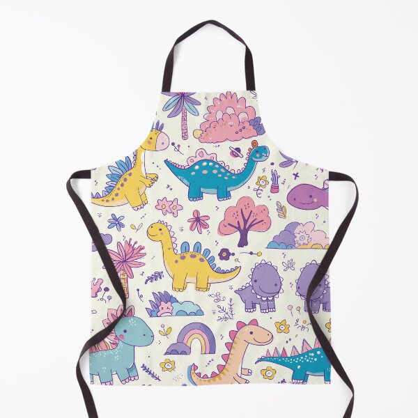 Item preview, Dino Doodles: Pastel Prehistoric Playground designed and sold by smartart42.