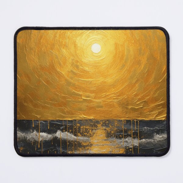 Item preview, Radiant Echoes in Gold designed and sold by PanoramaPrints.