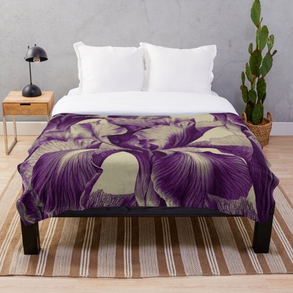 Item preview, Iris in Warm Purple designed and sold by studio2940.