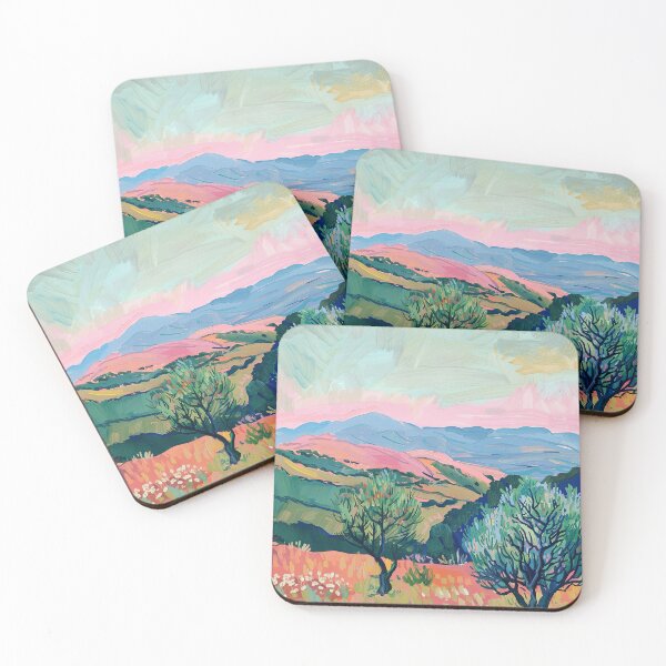 Item preview, Matisse Style, Landscape, Mountains, Fauvism designed and sold by ArtHouseNiklas.