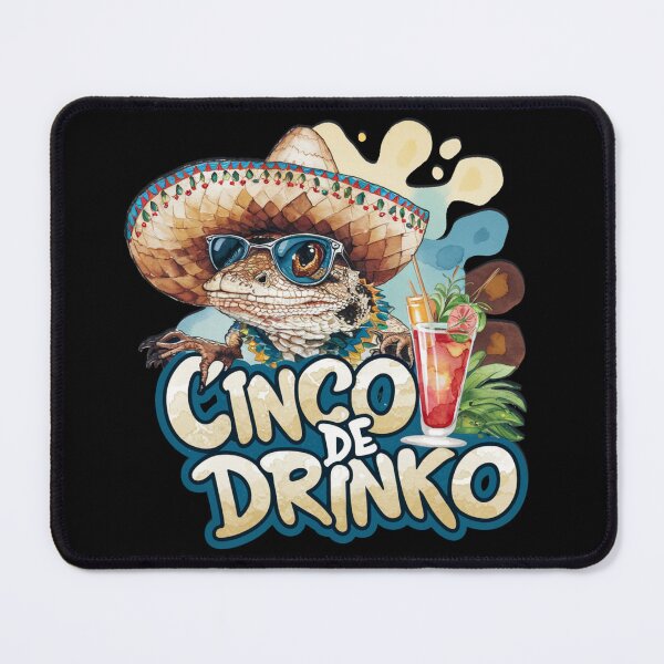 Item preview, MEXICAN LIZARD IN SOMBRERO - CINCO DE DRINCO - CINCO DE MAYO designed and sold by justyna-s28.